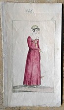 Kupferstich koloriert um 1800