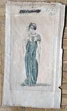 Kupferstich koloriert  um 180