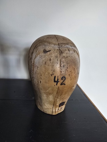 Antik vintage hutmacher kopf - vintage,