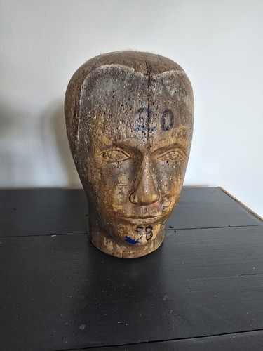 Antik vintage hutmacher kopf - antik,